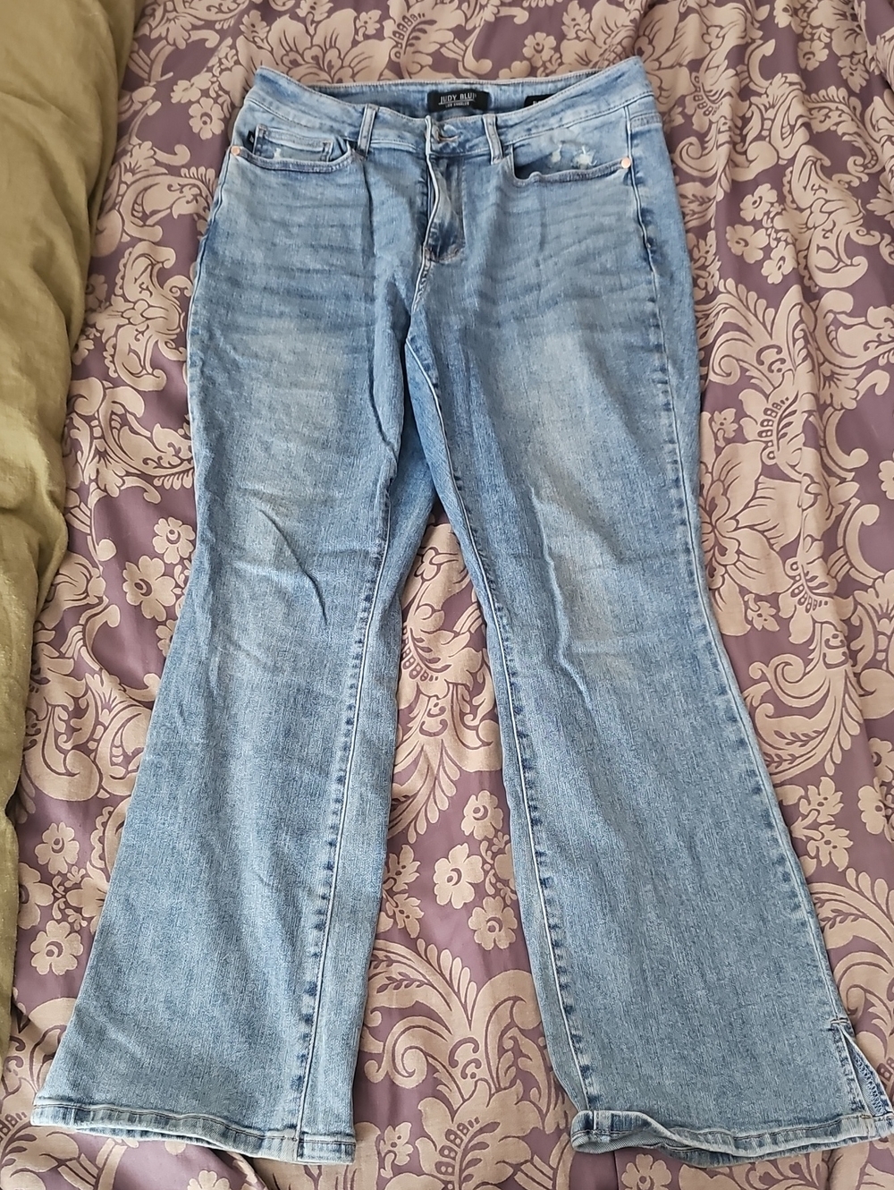 Judy Blue Light Blue Boot Cut Jeans - 14W